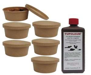 Set Tupoleum avec 6 boîtes